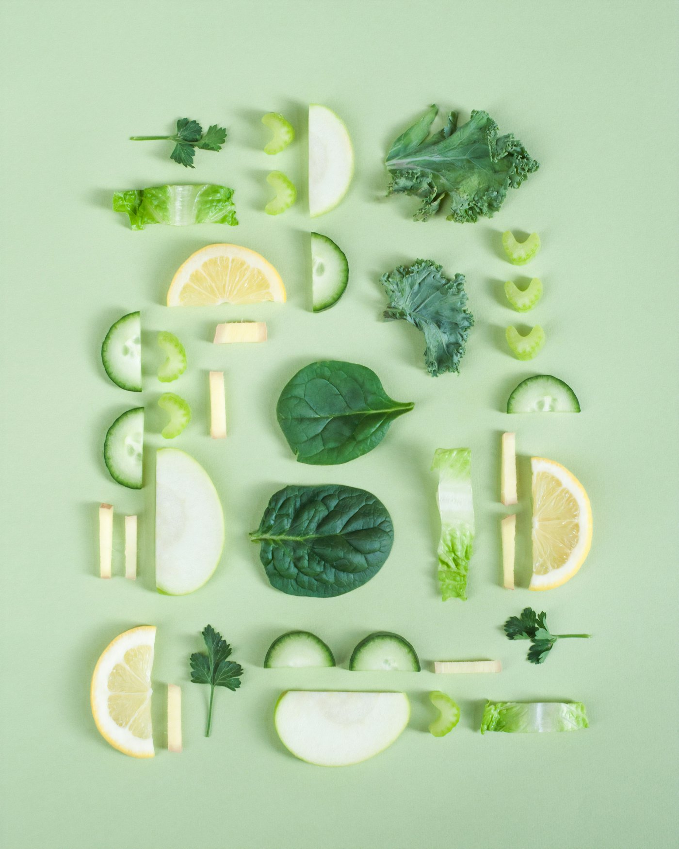 Healthy breakfast table